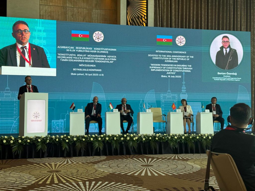 KKTC Anayasa Mahkemesi, Türk Dünyası Anayasa Yargısı Konferansı’na gözlemci üye olarak katıldı – BRTK