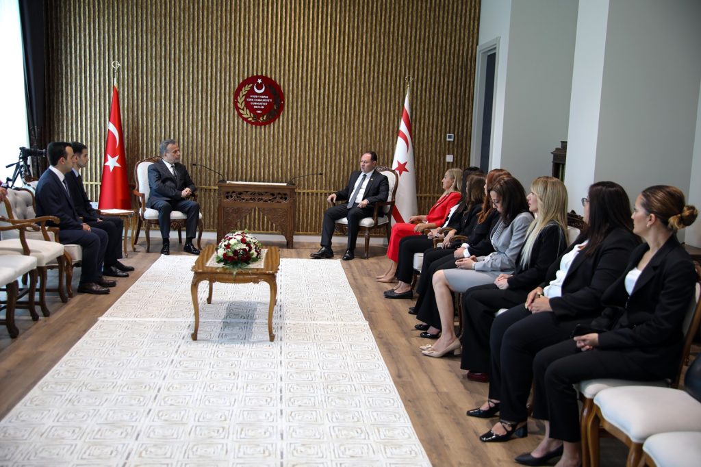 Meclis Başkanı Öztürkler, TÜRKPA heyetini kabul etti – BRTK