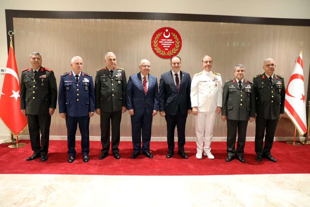 Öztürkler, Güler ve TSK komuta kademesini kabul etti – BRTK