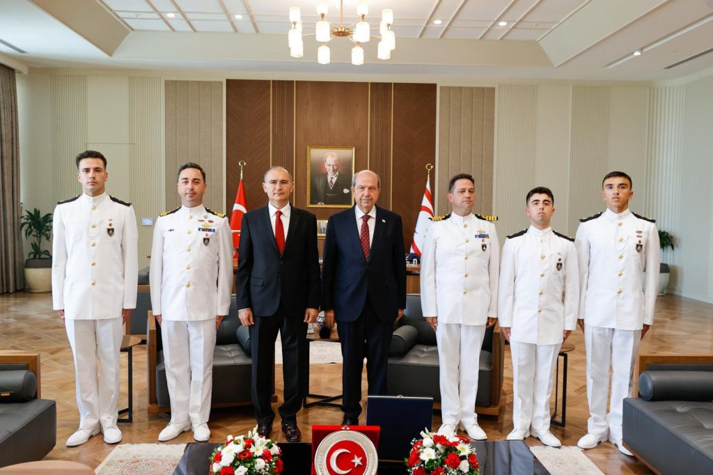 Cumhurbaşkanı Tatar, Deniz Albay Tek’i kabul etti – BRTK