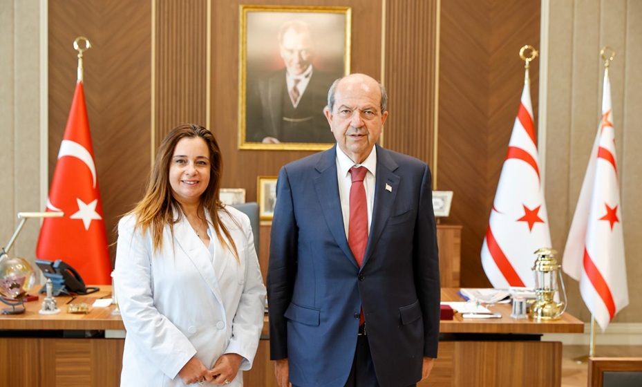 Cumhurbaşkanı Tatar, Brüksel Temsilciliği’ne atanan Alpman’ı kabul etti – BRTK