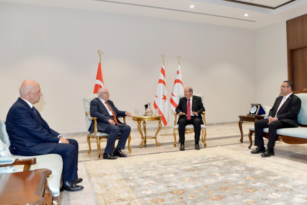 Cumhurbaşkanı Tatar, İyi Parti Heyetini kabul etti – BRTK