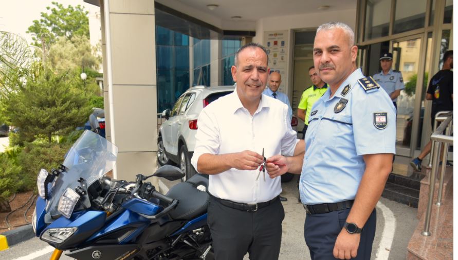LTB’den Lefkoşa Polis Müdürlüğü’ne motosiklet bağışı – BRTK