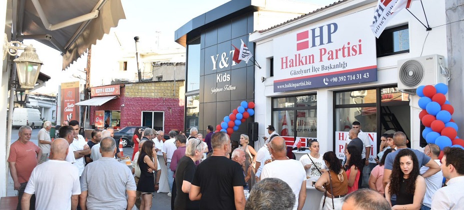 Halkın Partisi Güzelyurt yeni ilçe binası açıldı – BRTK