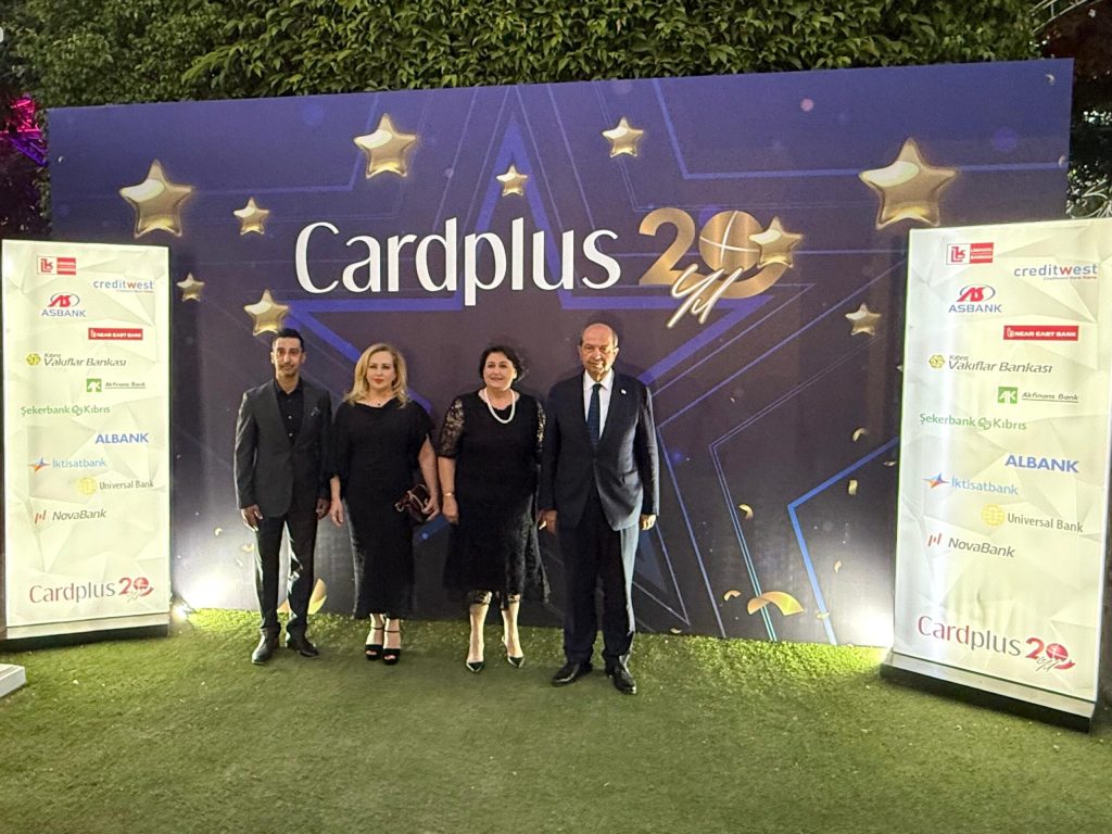 Cumhurbaşkanı Ersin Tatar ve eşi Sibel Tatar, Card Plus’ın 20. kuruluş yıldönümü etkinliğine katıldı – BRTK