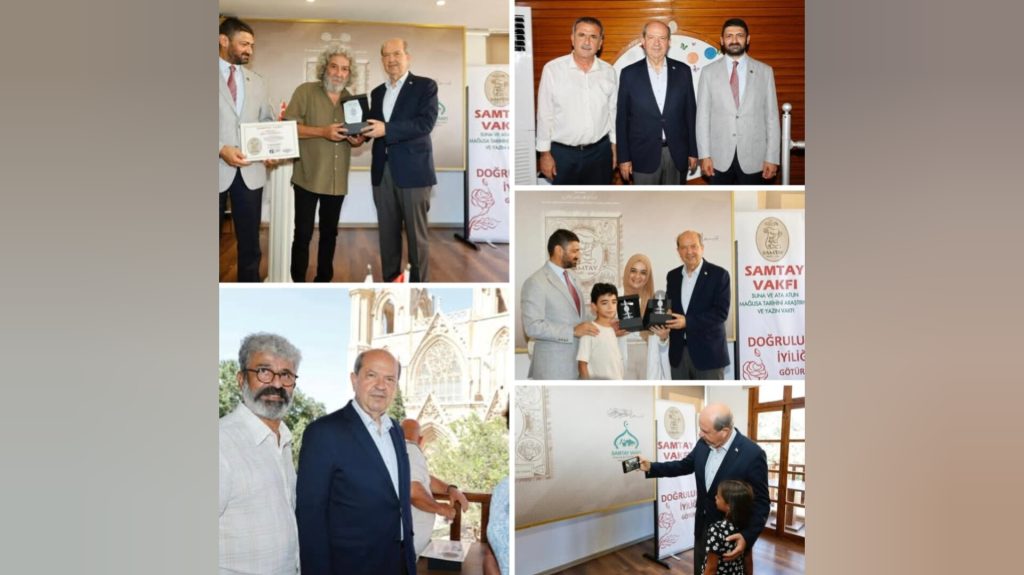 Cumhurbaşkanı Tatar, SAMTAY Vakfı’nın düzenlediği ödül törenine katıldı – BRTK