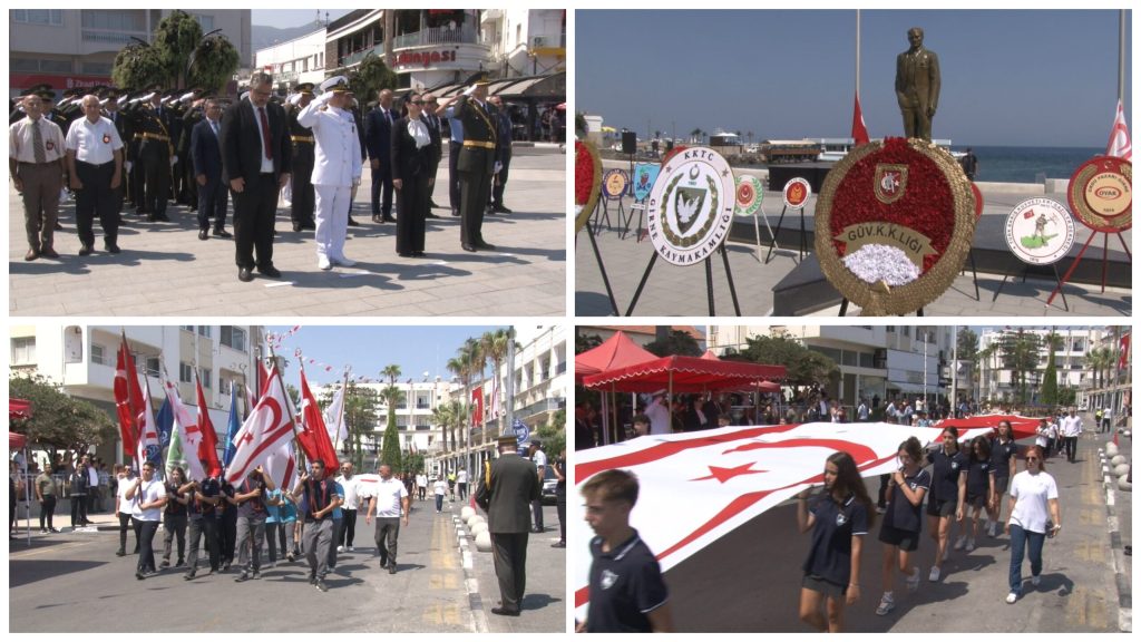 20 Temmuz Barış ve Özgürlük Bayramı kapsamında Girne’de iki ayrı tören düzenlendi – BRTK