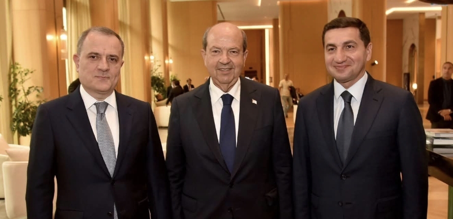 Cumhurbaşkanı Tatar, Azerbaycan Cumhuriyeti Cumhurbaşkanı Yardımcısı ve Dışişleri Bakanı ile görüştü – BRTK