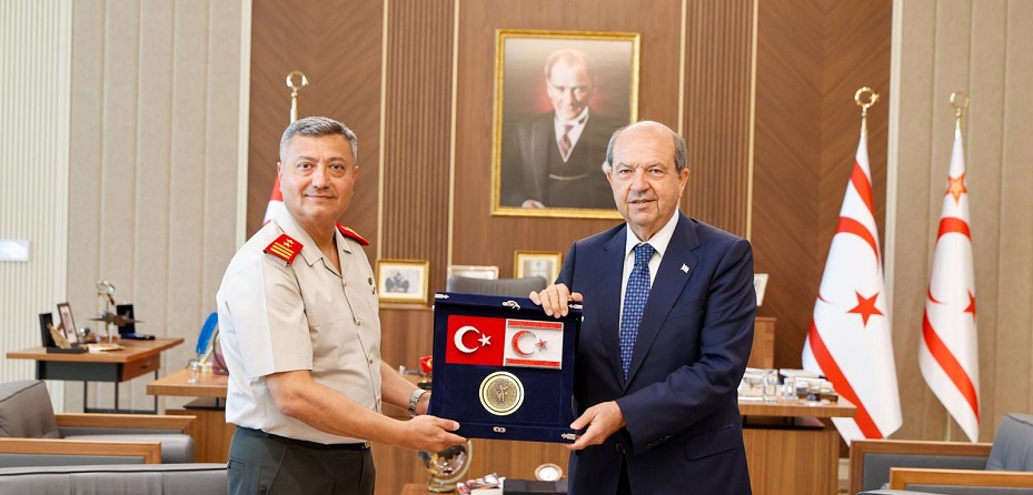 Cumhurbaşkanı Tatar, Tümgeneral Görgülü’yü kabul etti – BRTK