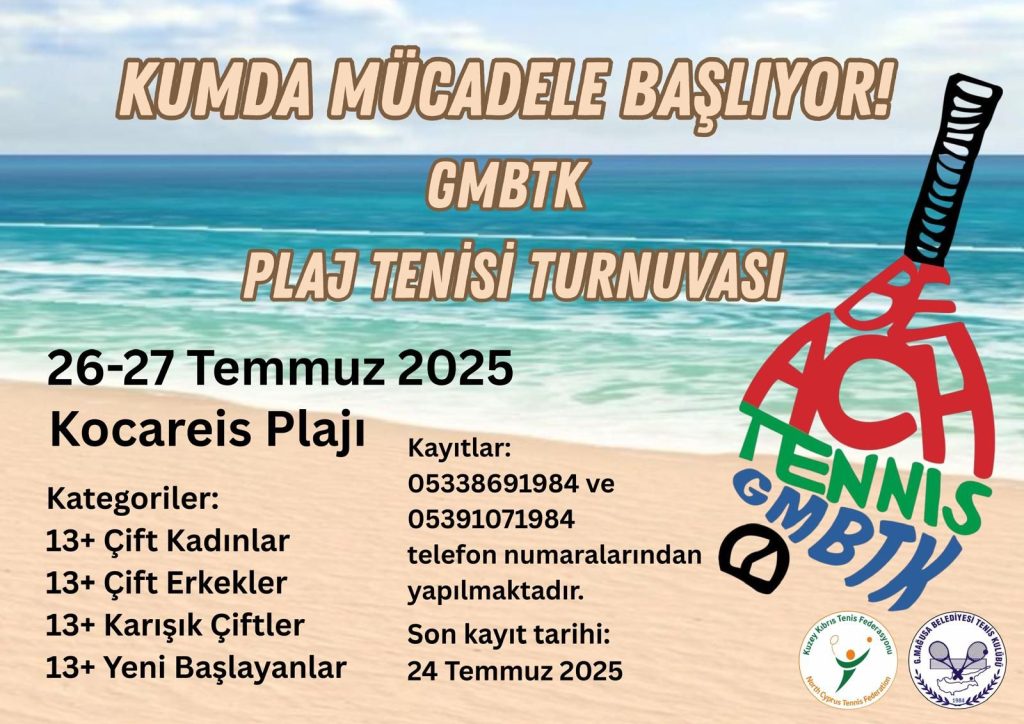 Tenis’te plaja iniyor – BRTK