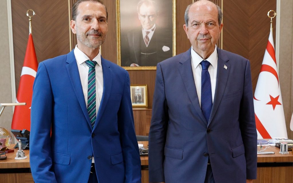 Cumhurbaşkanı Tatar, İzmir Başkonsolosluğuna atanan Mustafa Davulcu’yu kabul etti – BRTK