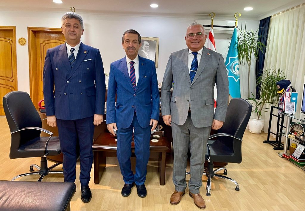 Dışişleri Bakanı Ertuğruloğlu, Karaca ve Balaban’ı kabul etti – BRTK