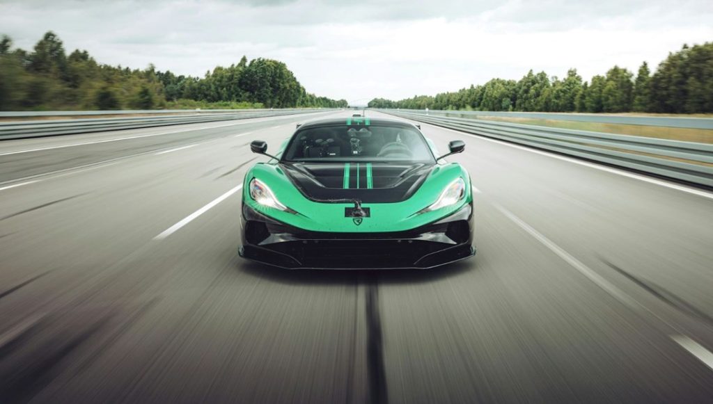 Elektrikli Rimac Nevera R, piste çıktığı ilk gün 24 rekor kırdı