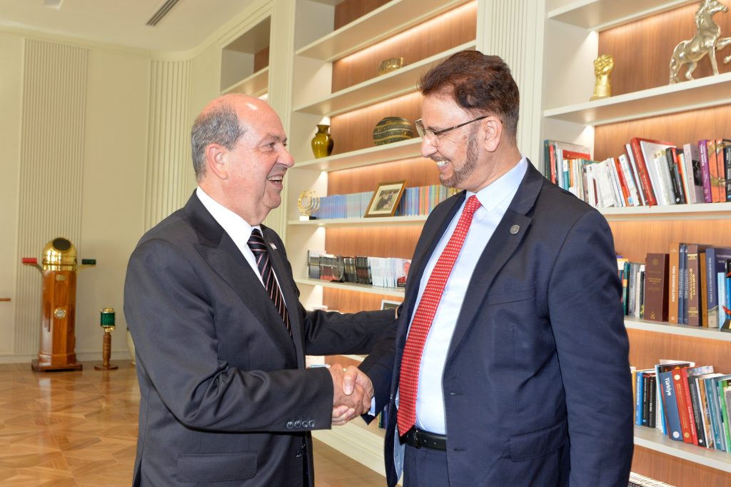 Cumhurbaşkanı Ersin Tatar, İngiltere Milletvekili Afzal Khan’ı kabul etti – BRTK