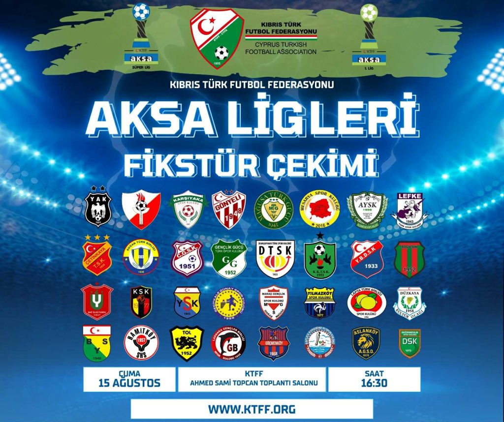 Futbolda fikstür 15 Ağustos’ta çekilecek – BRTK
