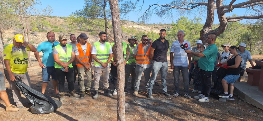 Kalkanlı Piknik Alanı’nda çevre etkinliği düzenlendi – BRTK