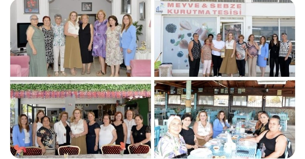 Cumhurbaşkanı Tatar’ın eşi Sibel Tatar, Güzelyurt ve Lefke’deki kadın örgütlerini ziyaret etti – BRTK