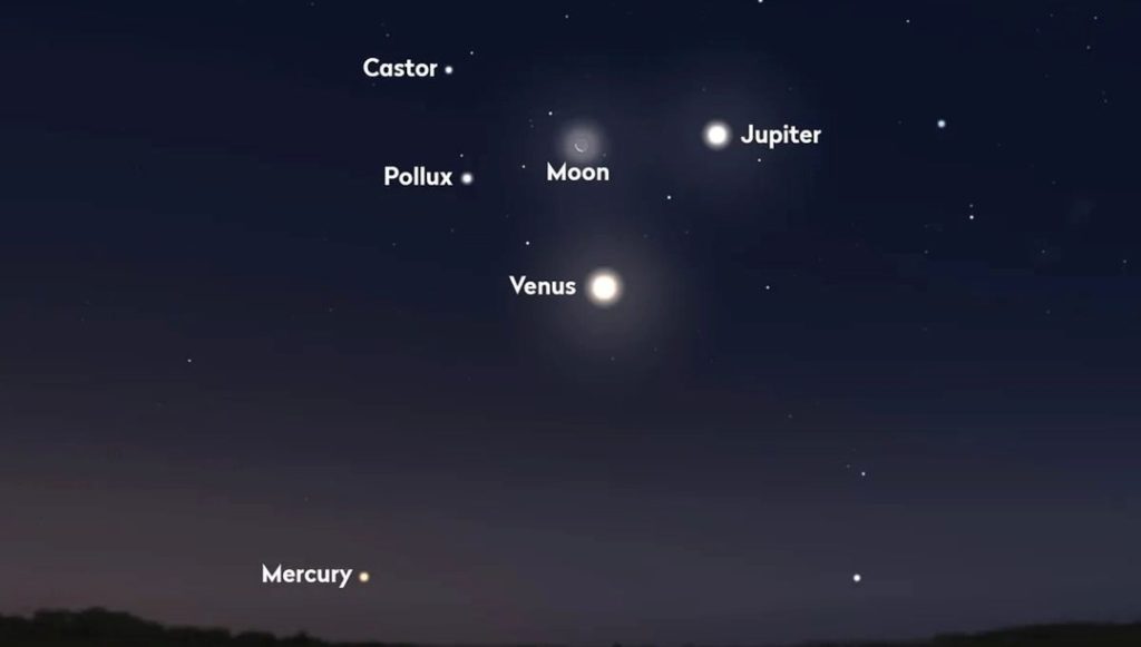 İki gün üst üste gezegen şöleni: Merkür, Venüs ve Jüpiter’e ne zaman bakmalı? – Son Dakika Teknoloji Haberleri