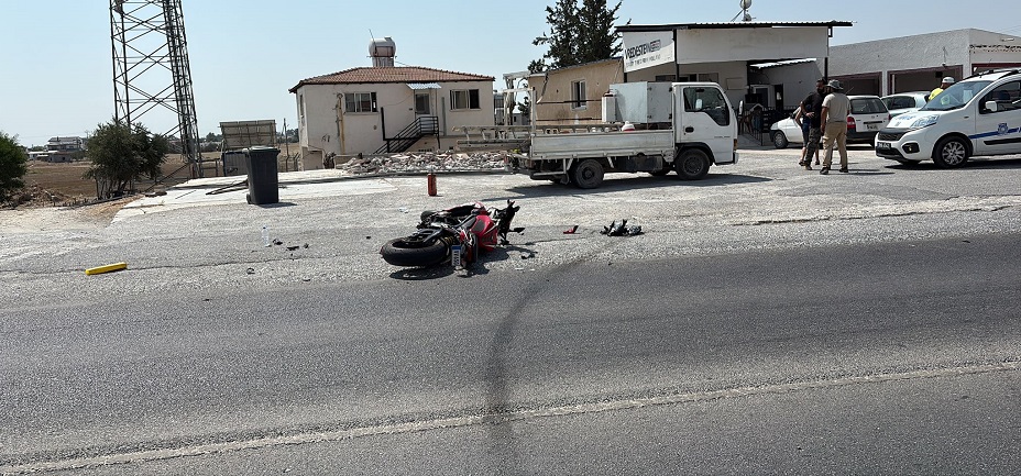 Cihangir yakınlarında meydana gelen kazada motosiklet sürücüsü yaralandı – BRTK