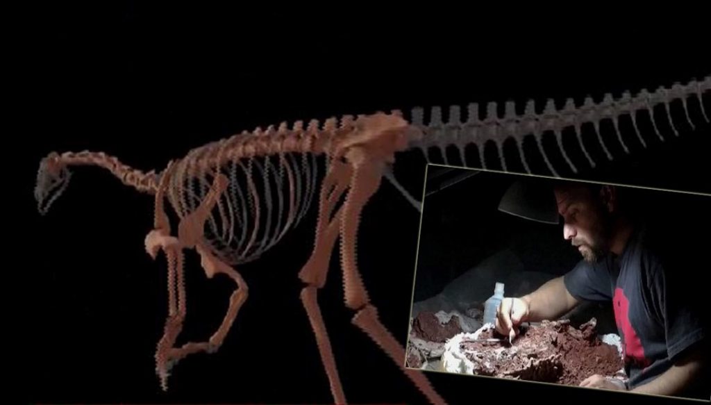 En eski dinozorun kemikleri bulundu