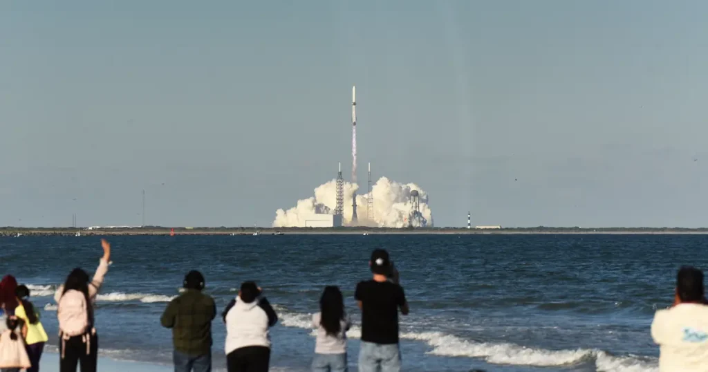 Blue Origin roketi Mars görevi için havalandı