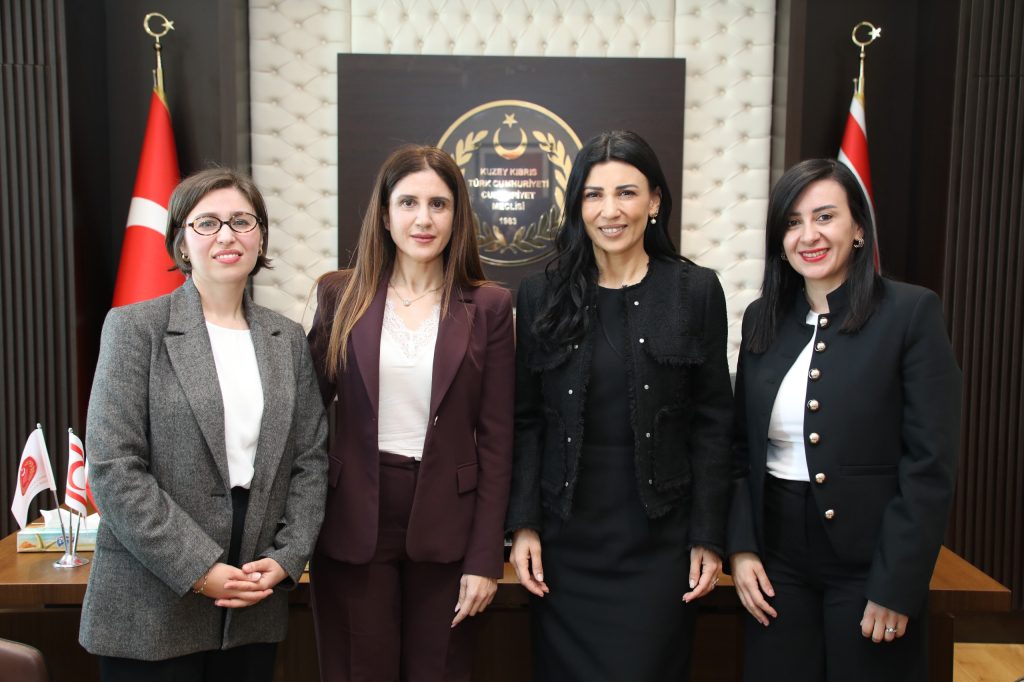 Özdenefe, Kuzey Kıbrıs Gayrimenkul Değerleme Uzmanları Birliği Derneği heyetini kabul etti – BRTK