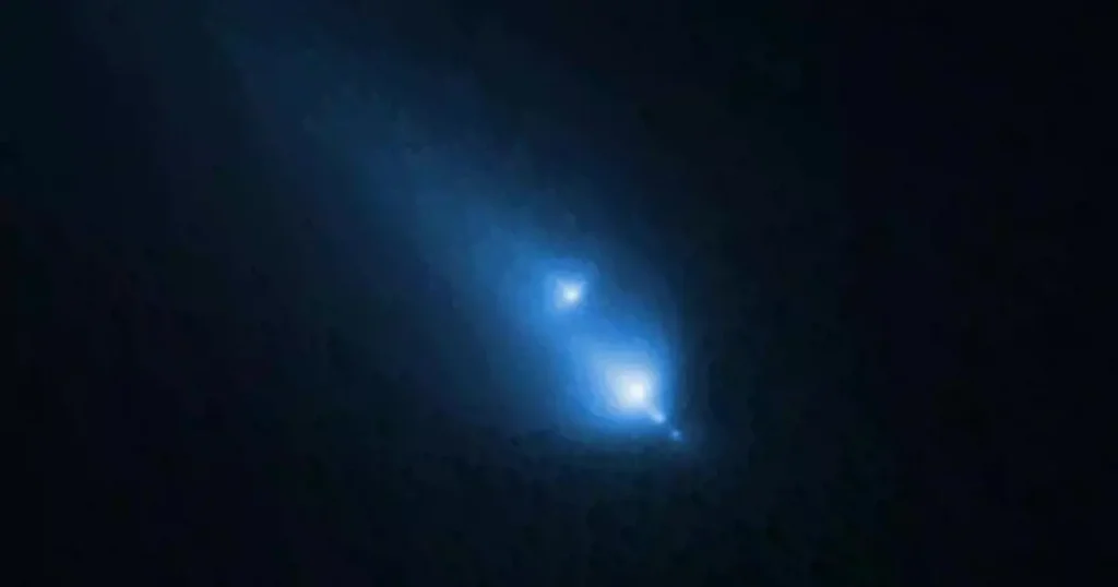 Hubble’dan nadir gözlem. Kuyruklu yıldızın son anları kaydedildi