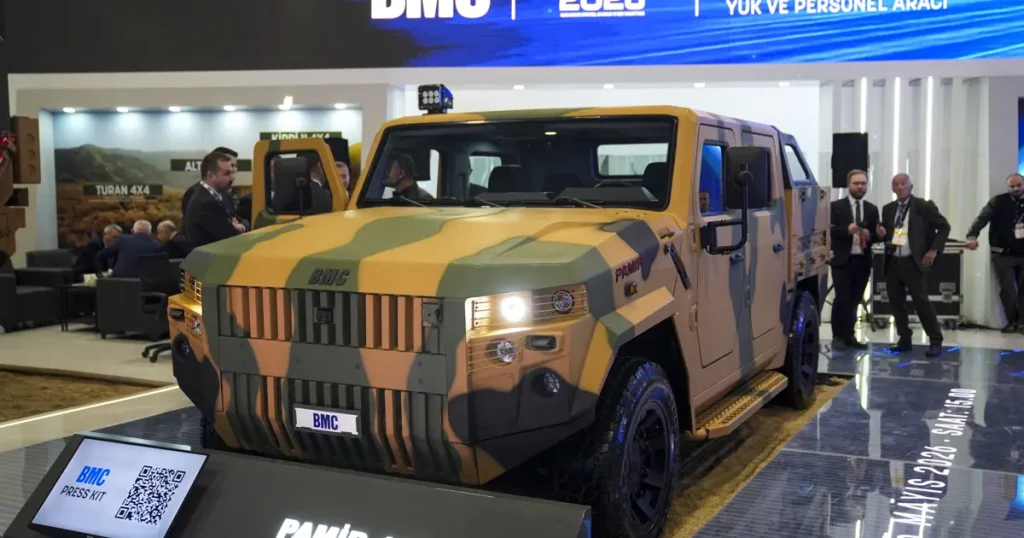 Türkiye’nin yeni savunma gücü ilk kez görücüye çıktı. PAMİR 4×4 göreve hazır