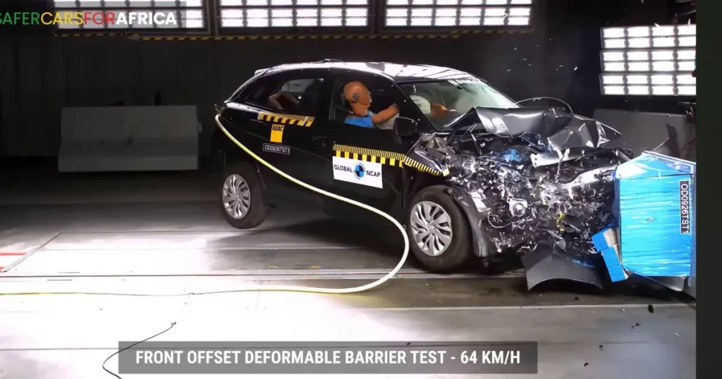 Toyota sıfır yıldız aldı, test tamamlanamadı