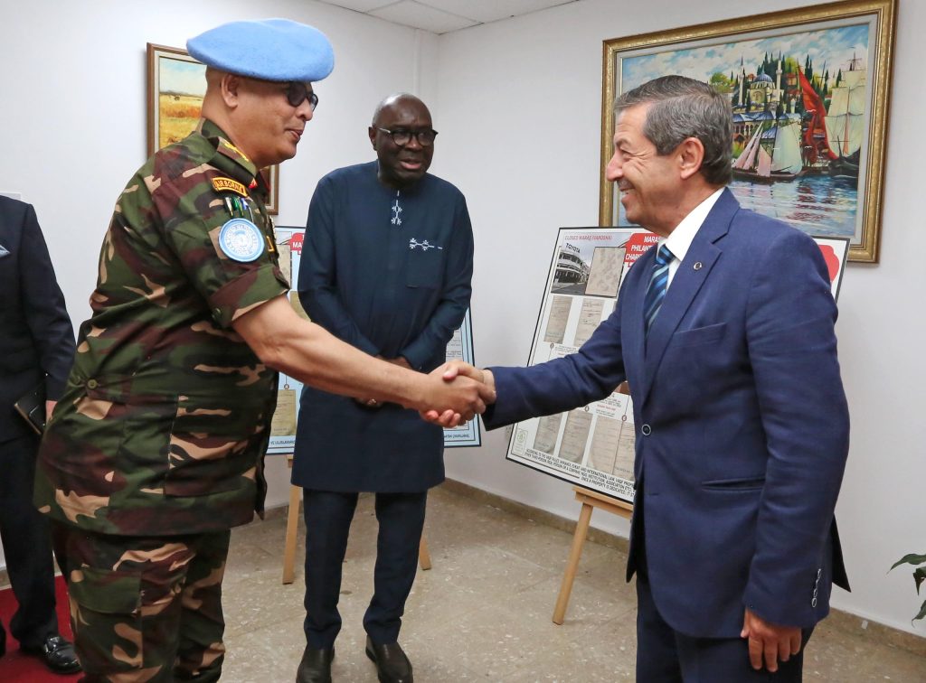 Ertuğruloğlu, BM Temsilcisi Diagne ve UNFICYP Komutanı Alam’ı kabul etti – BRTK