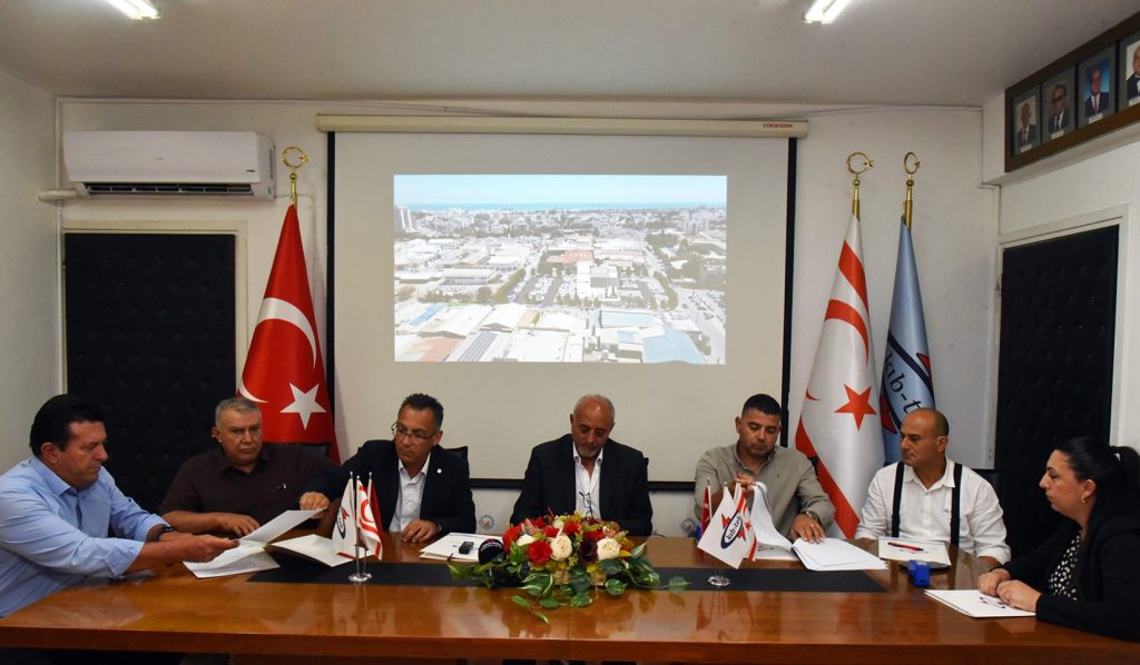 KIB-TEK Gazimağusa Bölge Amirliği hizmet binası için Ciner Construction ile sözleşme imzalandı – BRTK