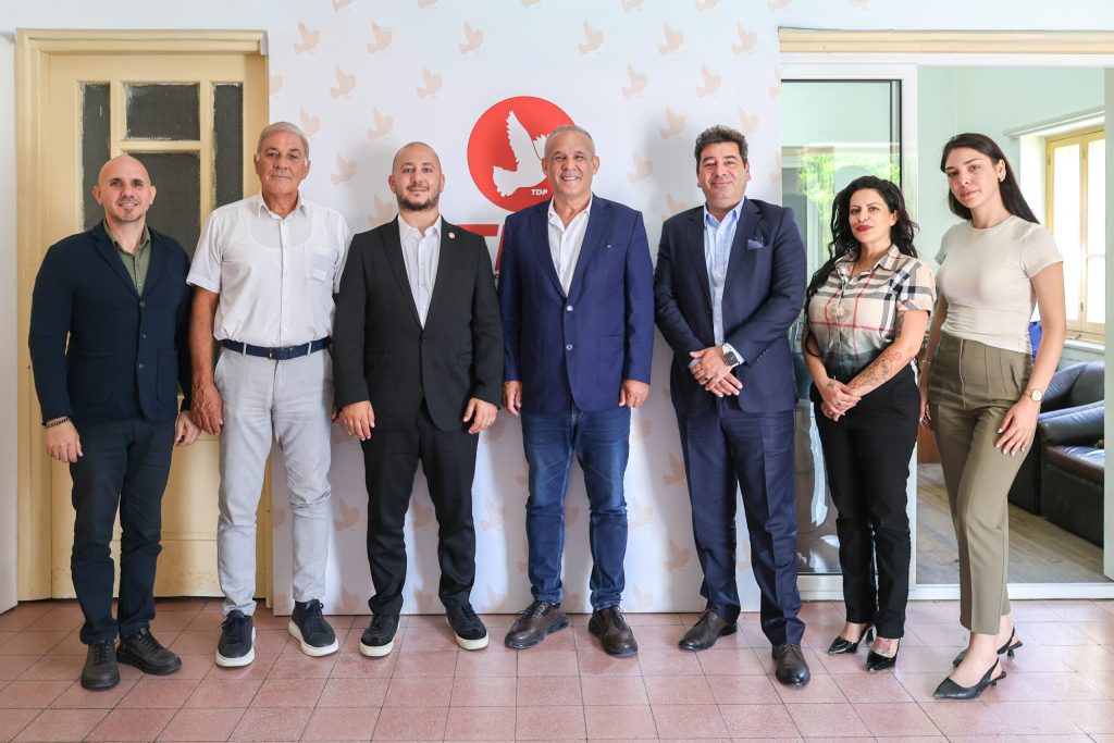 TAM Parti heyeti, Toplumcu Demokrasi Partisi’ni ziyaret etti – BRTK