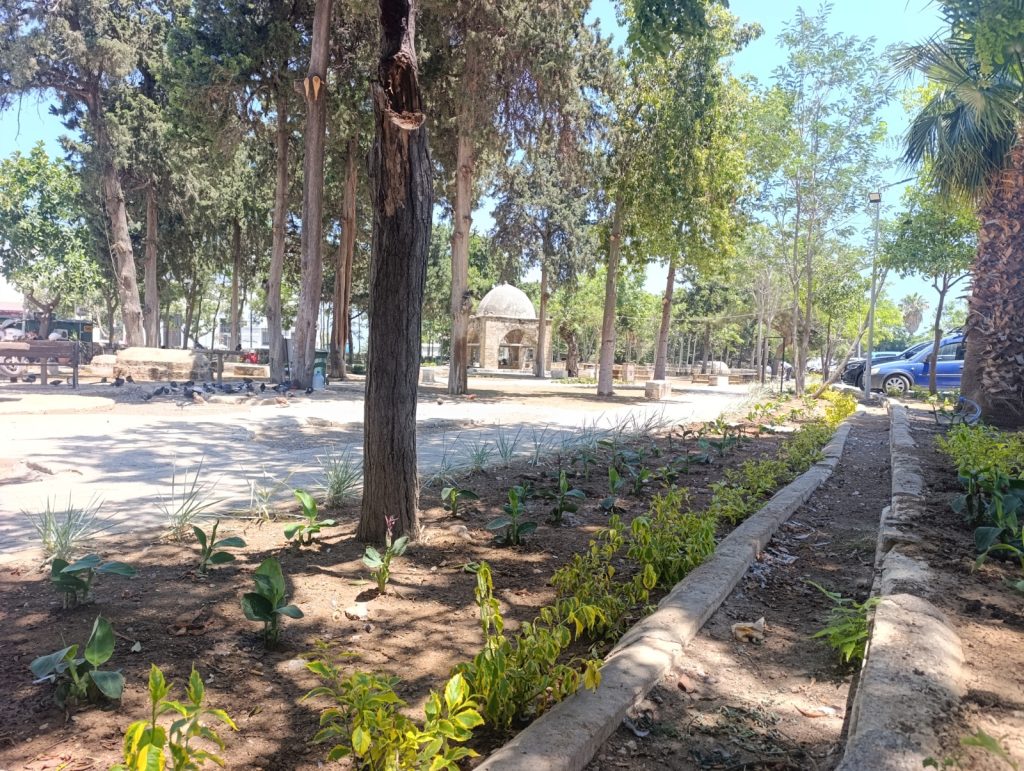 Girne Belediyesi’nden Baldöken Osmanlı Mezarlığı’na peyzaj düzenlemesi