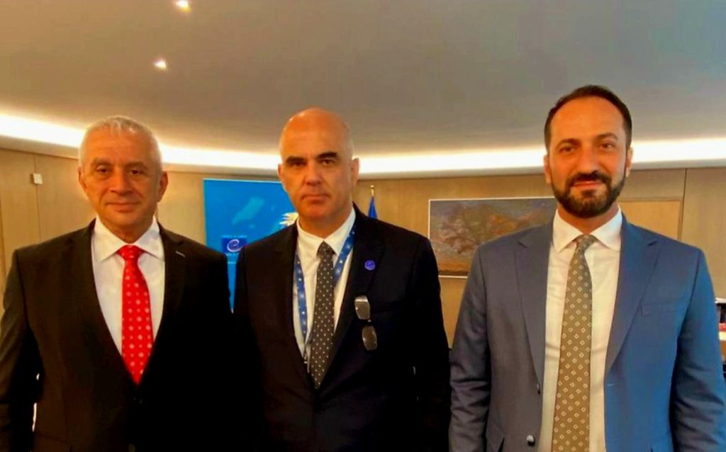 Cumhuriyet Meclisi heyeti Avrupa Konseyi Genel Sekreteri Alain Berset ile görüştü – BRTK