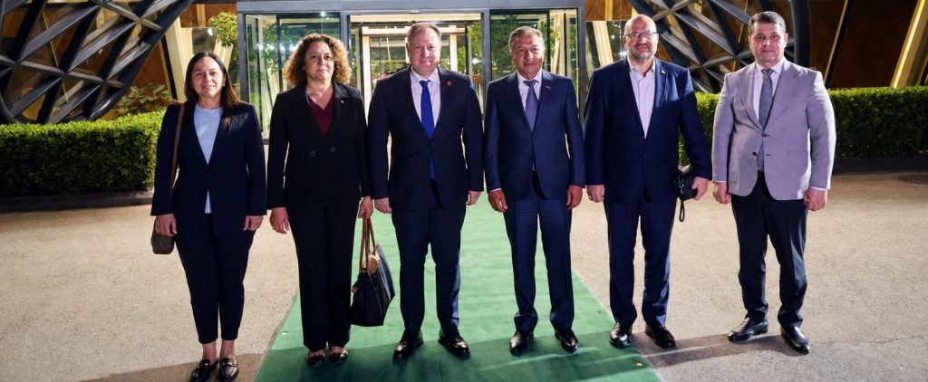 Öztürkler, İİT Parlamento Birliği Konferansı için Bakü’de – BRTK