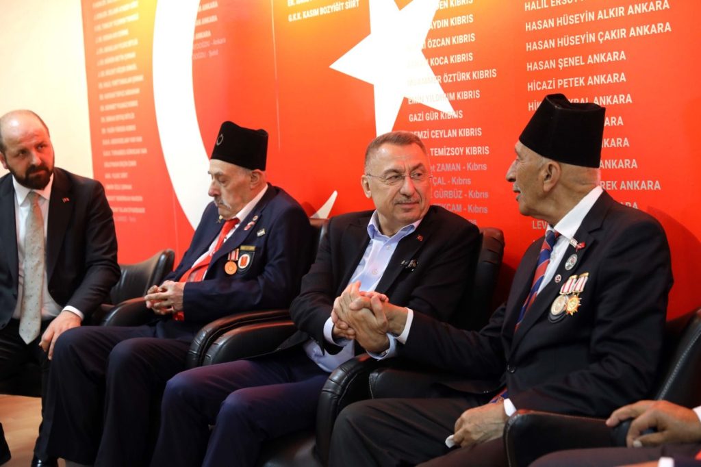 Fuat Oktay Kıbrıs gazileriyle buluştu – BRTK