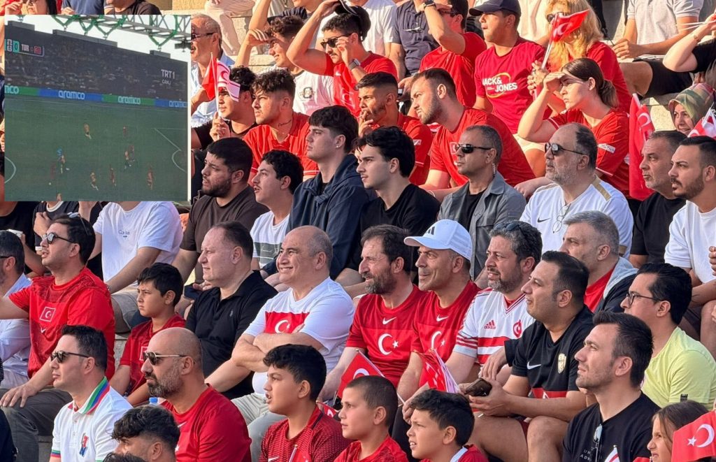 Millet Bahçesi’nde Milli Maç heyecanı – BRTK