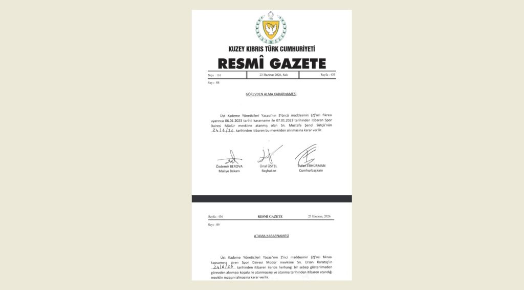 Spor Dairesi Müdürlüğü’nde görev değişimi – BRTK