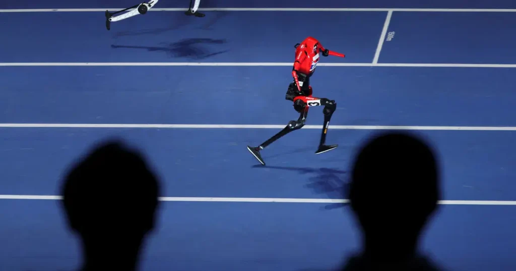 Usain Bolt’un rekorunu geçti: Robot 100 metreyi 9,32 saniyede koştu