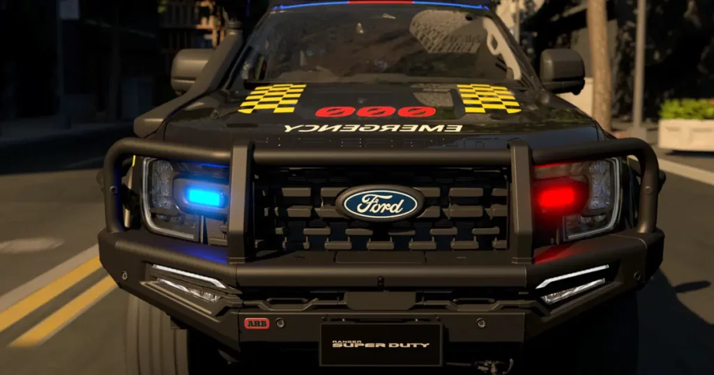 Ford Ranger’ın Super Duty itfaiye aracı kendi kendine yangınlara müdahale edebilir
