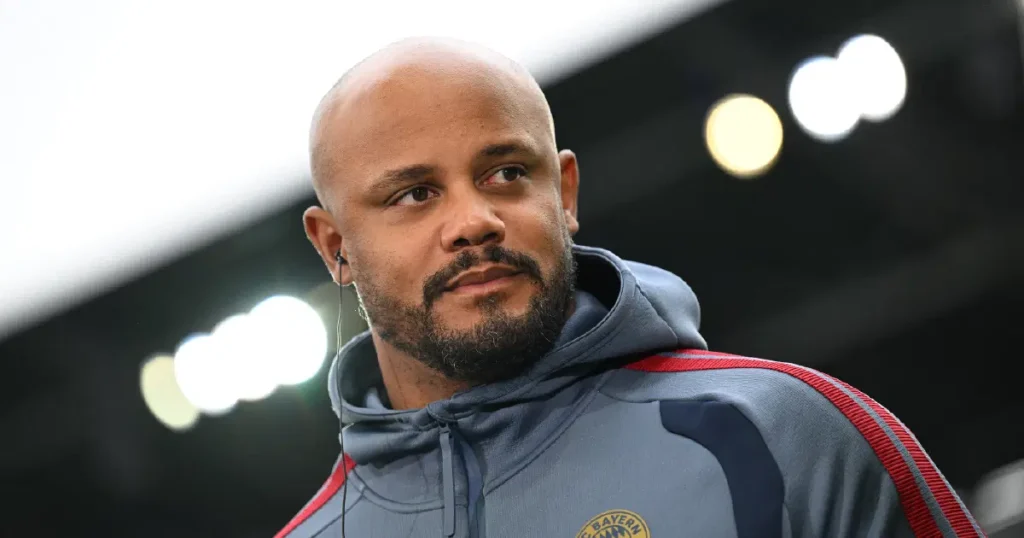 Bayern Münih Teknik Direktörü Vincent Kompany idmanda bayıldı