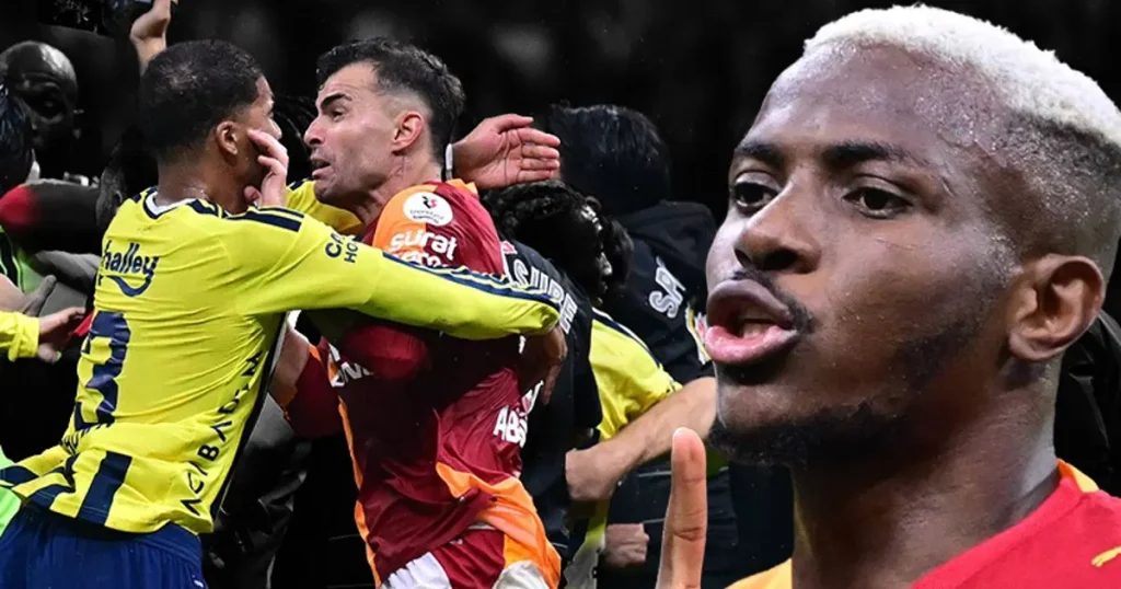 Dünya, Galatasaray-Fenerbahçe derbisini konuşuyor. "Utanç verici, vahşi"