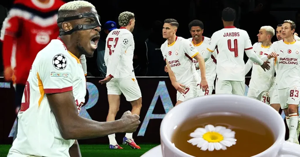 Galatasaray kazandı, yıldız isme tavsiye verdi. “Maç öncesi papatya çayı içsin”