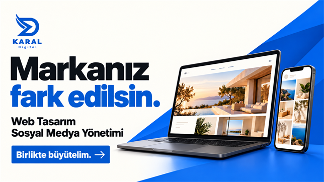 Karal Digital – Markanızı dijitalde öne çıkarın. Web Tasarım ve Sosyal Medya Yönetimi