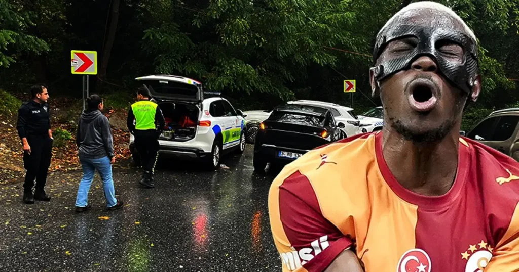 Victor Osimhen’in sevgilisi kaza yaptı