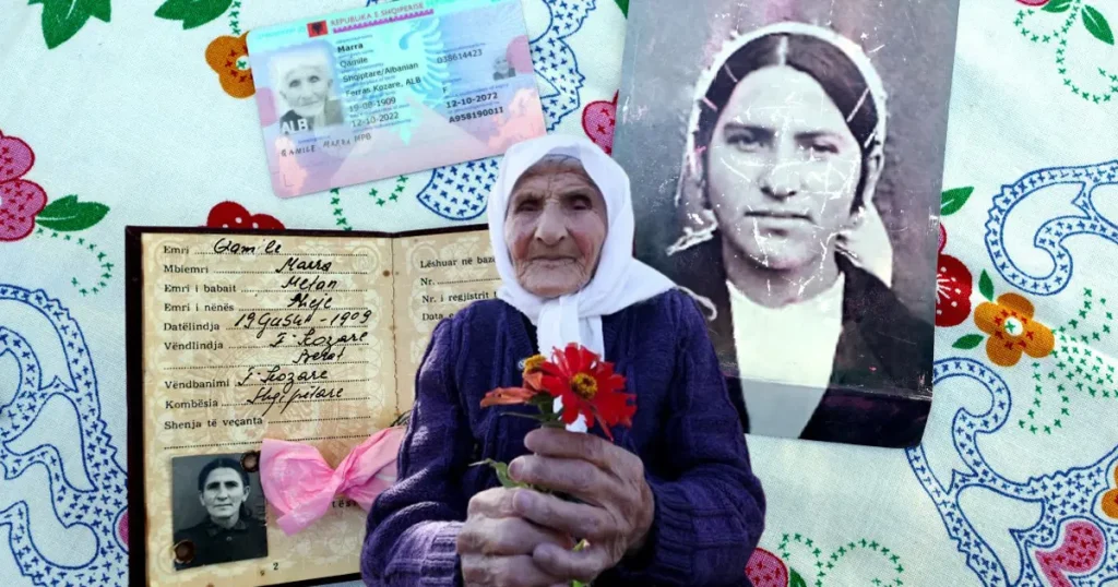 Umurunda değil ama dünyanın en yaşlı kadını. 117 yaşındaki Kamile nine doktor yüzü bile görmedi