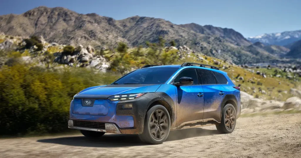 Toyota etkisinden sıyrılan Subaru 510 beygirlik yeni elektrikli otomobilini test ediyor
