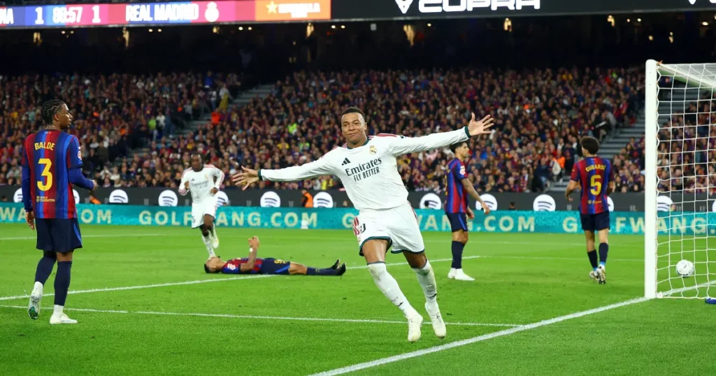 El Clasico’ya Mbappe damgası. İki golle Barcelona’yı Camp Nou’da yıktı