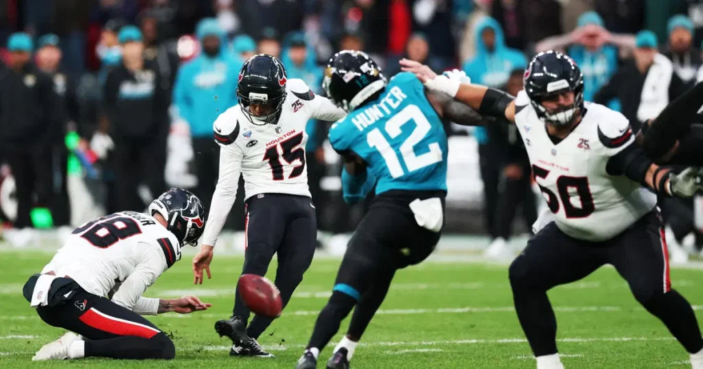 Texans, Jaguars’ı Fairbairn’in yaklaşık 45 metreden attığı saha golüyle devirdi