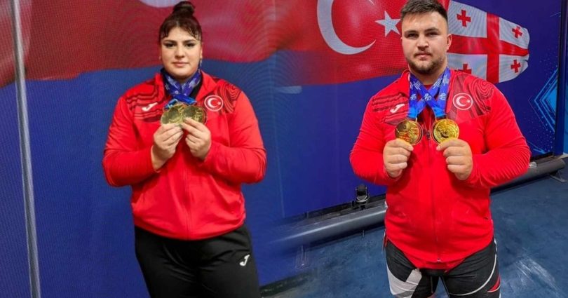 Türkiye Milli haltercileri Selahattin Altın ve Tuana Süren’den 5 altın madalya – Kıbrıs Gazetesi